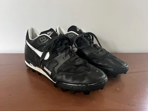 Vintage Nike Air Shark Football Cleats Black Men’s 14 900103LN - Picture 1 of 10