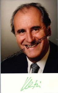 Original Autogramm Thomas Klestil (1932-2004) Bundespräsident Österreich  316846 - Picture 1 of 2