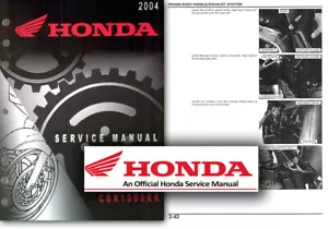 Honda CBR1000RR FIREBLADE Service Workshop Repair Manual CBR1000 2004 2005 SHOP - Picture 1 of 2