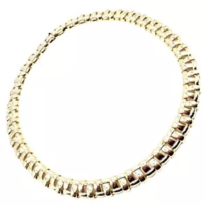 Authentisch! Tiffany & Co Vannerie 18 Karat Gelbgold Korb gewebt Halskette 2002 - Bild 1 von 10