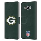 Official Nfl Green Bay Packers Logo Leather Book Case For Samsung Phones 3