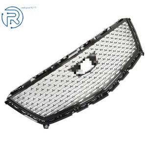 Cubierta de parrilla superior delantera estilo diamante negro para Cadillac XT5 2016-2022 - Imagen 1 de 11