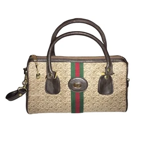 1970 Monogram Crossbody/ Satchel Bag - Picture 1 of 5