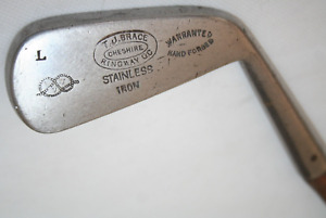TJ Brace hickory iron wooden shafted Ringway GC Cheshire