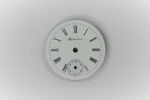 3/0S Hampden Pocket Watch Porcelain Dial 1004 - Picture 1 of 2