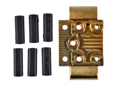 Serpent Bulkhead vorne Messing # SRX-2 - Bild 1 von 3