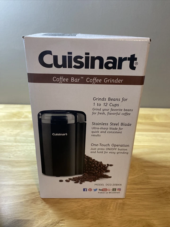 Molinillo de café para barra de café Cuisinart, cuenco de acero inoxidable y cuchillas nuevo en caja Foto 1 de 3