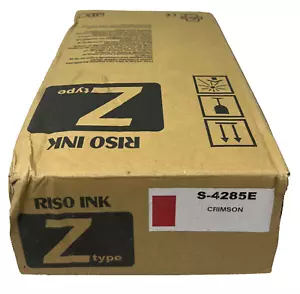 Risograph S-4285E Tinte Original Rot Hochrot Z TYPE EZ221/EZ231/MZ770 - Picture 1 of 1