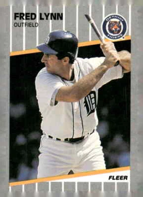 1989 Fleer #138 Fred Lynn - Image 1 of 2