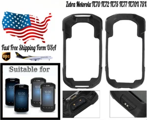 US New Protective Rubber case Cover Zebra Motorola TC70 TC72 TC75 TC77 TC70X 75X - Picture 1 of 8