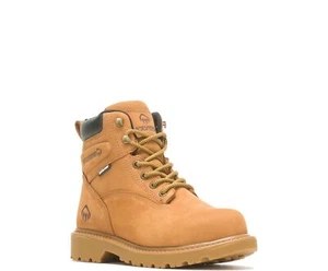 Mujer Wolverine Piso Impermeable 6" Punta de Acero Bota de Trabajo W221024 Trigo Nueva - Imagen 1 de 5