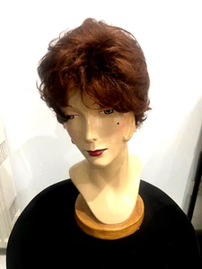 USED Henry Margu Designer Wig: Chestnut Brown Wavy Style: 100% Authentic $60.00 - Picture 1 of 7