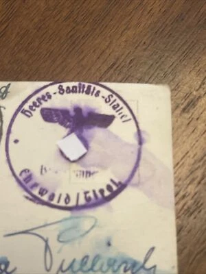 2 WK. Feldpost Heeres Sanitäts Staffel 1941 - Bild 1 von 4