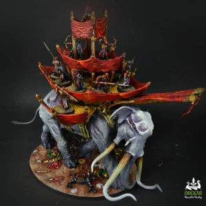 War Mûmak of Harad Lord of the rings ** COMMISSION ** painting - Picture 1 of 9