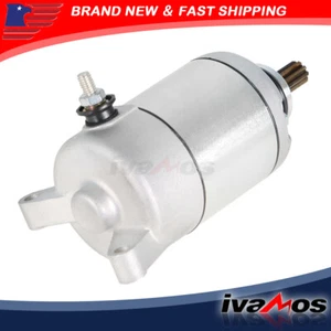 Conjunto de motor de arranque para Yamaha YFZ450 5TG-81890-00-00 5TG-81800-00-00 nuevo - Imagen 1 de 10