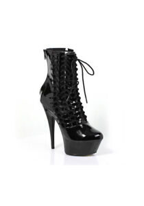 Ellie Shoes 609-MILLA 6 Inch Heel Ankle Boots With Inner Zipper