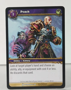 Poach - Icecrown - 66/220 - Wow TCG - Common - B - Picture 1 of 5