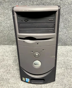 Dell Desktop Computer Dimension 4600 Compact Tower Intel Pentium - For Parts - Picture 1 of 17