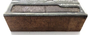 Blocco stampa tipografia vintage legno metallo - ufficio medico PA Fiandre 2-6888 3" - Foto 1 di 2