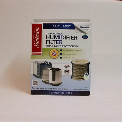 Sunbeam Holmes Cool Mist Type C Humidifier 1 Standard Filter SF206 New In Box - Image 1 of 2