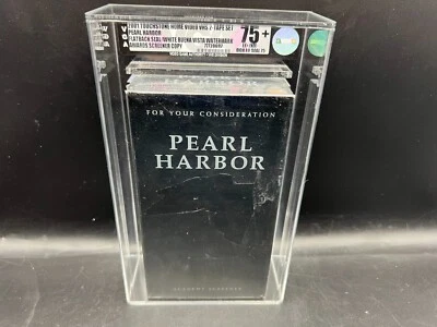 2001 Pearl Harbor 2-Tape Set Awards Screener Copy VHS VGA 75+ FACTORY SEALED Foto 1 de 4
