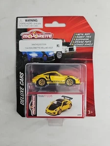2023 Majorette Porsche 911 GT3 RS HTF Excellent Yellow Deluxe Asst 1:64 - Picture 1 of 2