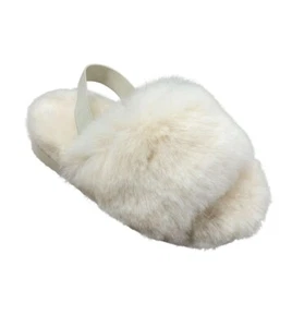 I.N.C. INTERNATIONAL CONCEPTS Big Girls Yuri Slides Ivory Size 4-5 - Picture 1 of 4