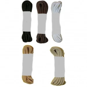 Strong Long Lasting Round Shoe Laces Boot Laces Shoelaces 220cm long UK Made - Picture 1 of 12