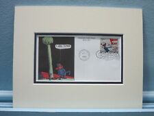 The famous comic strip - Krazy Kat and First Day Cover of its own stamp