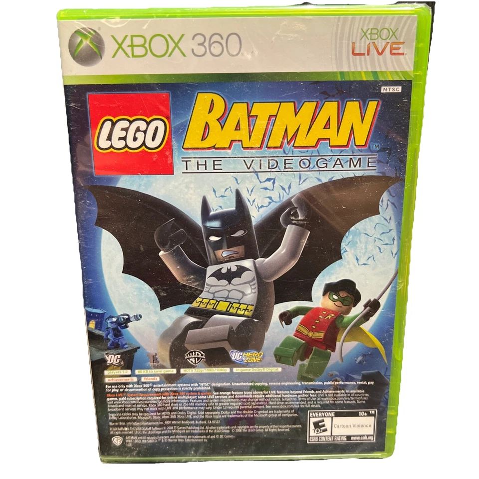 LEGO Batman: The Video Game and PURE (Microsoft Xbox 360, 2009) Brand New Sealed - Image 1 of 4