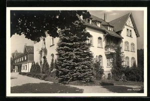 Geisweid, Ansichtskarte, Erholungsheim Patmos mit Park - Picture 1 of 2