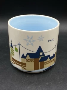Taza de cerámica Starbucks VAIL YAH You Are Here Collection Series 14 oz 2015 - Imagen 1 de 10
