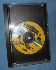 Jurassic Park (Sega CD, 1993) -  Very Good Condition - Missing Insert/Booklet