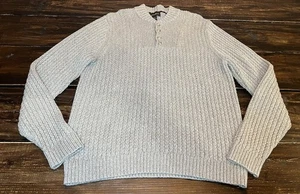 Suéter Pescador Eddie Bauer Algodón Gris Talla Mediana - Imagen 1 de 9