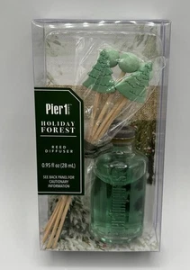 Pier 1 Imports Reed Diffuser Fragrance HOLIDAY FOREST .95 fl oz Set NEW - Picture 1 of 4