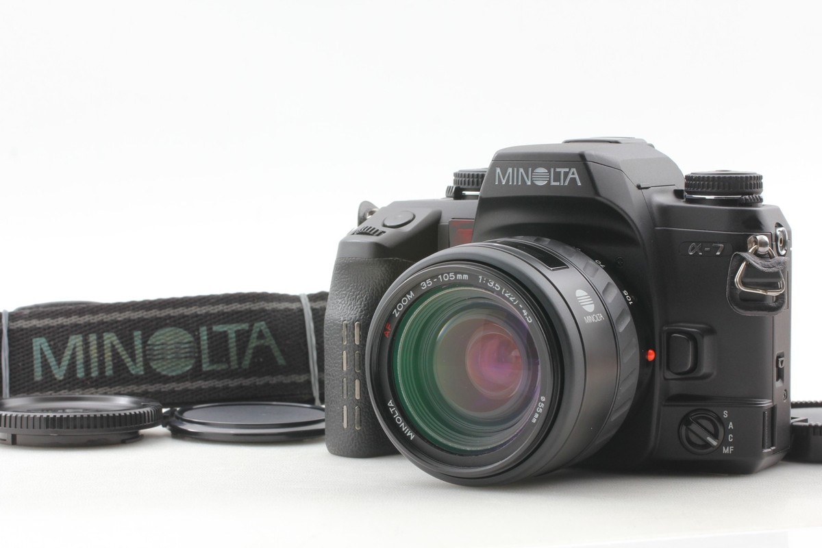 MINOLTA α-7 Minolta A-7 Camera Kit with 50mm f1.4 Lens | Blue Moon Camera
