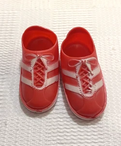 De colección Kenner Six Million Dollar Man Muñeca Figura Rojo Zapatillas Zapatos Solo - Imagen 1 de 5