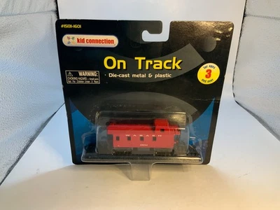 On Track Wabash 2834 Red Train Die Cast Kid Connection #15131-1601 - Image 1 of 4