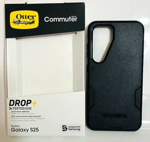 Otterbox Commuter Samsung Galaxy S25 (Standard) Black Case - Picture 1 of 1