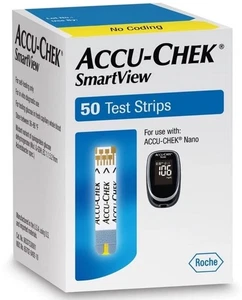 ACCU-CHEK SmartView 50 tiras reactivas nueva caja sellada caducidad 31/05/2026 envío GRATIS - Imagen 1 de 4