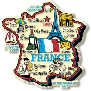 Imán France Jumbo Country por imanes clásicos - Imagen 1 de 4