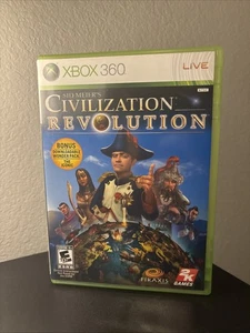 Sid Meier's Civilization Revolution (Xbox 360, 2008) Tested Zero Scratching - Picture 1 of 5