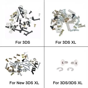 Juego de tornillos de repuesto para 3DS XL nuevo 3DS LL XL consola carcasa batería cubierta trasera - Imagen 1 de 14