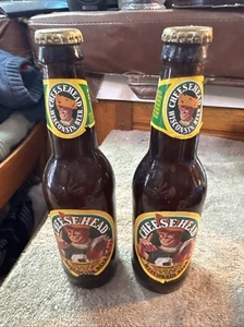 2 Cheese Head Beer Bottles Capital Brewing- Middleton, Wis Champion Brewery 12oz - Picture 1 of 10
