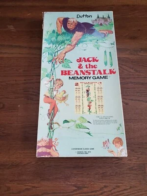Jack And The Beanstalk Memory Game Cadaco 1976 Not Complete - Image 1 of 4