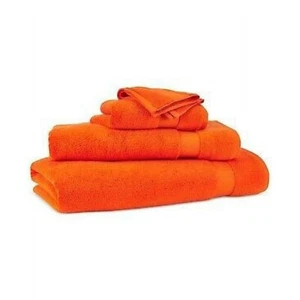 Ralph Lauren Wescott Badetuch Set 3tlg. Handwaschlappen Sommer Orange Baumwolle NEU - Bild 1 von 1