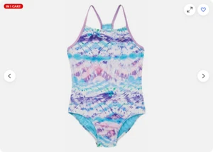 Speedo Girls Racerback Sport Splice One Piece Swimsuit (PURPLE,XL-16) NWT - Picture 1 of 4