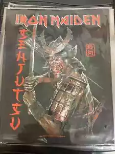 IRON MAIDEN SENJUTSU SAMURAI PRINTED LARGE SIZE SEW ON BACK PATCH OFFICIAL - Bild 1 von 9