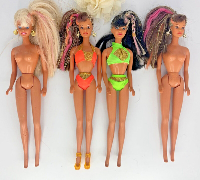 Lote 10 Vestidos Para Bonecas Barbie - Sem Repetição