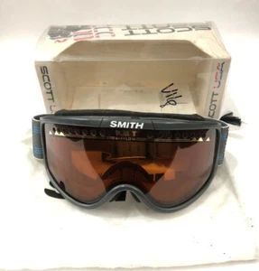 Vintage Scott Smith Ski Schneebrille V8 HERGESTELLT IN DEN USA orange Gläser - Bild 1 von 5